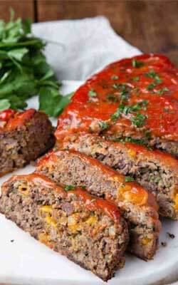 Bacon Cheddar Meatloaf