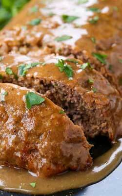 Brown Gravy Meatloaf