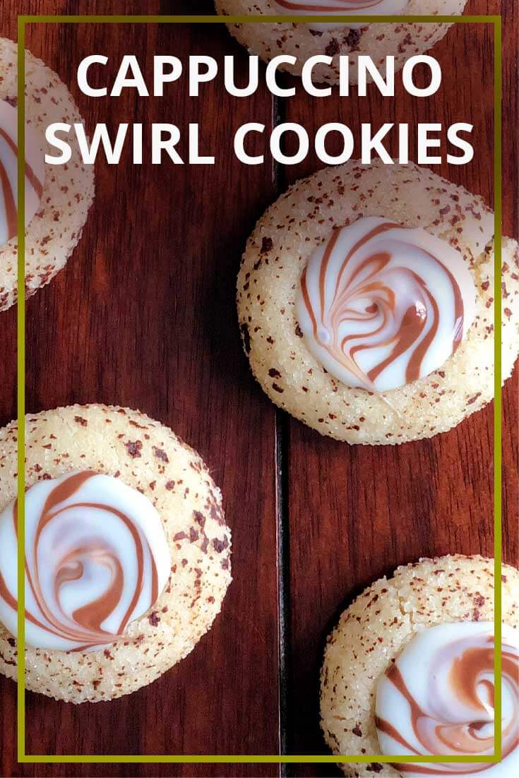 Cappuccino Swirl Cookies
