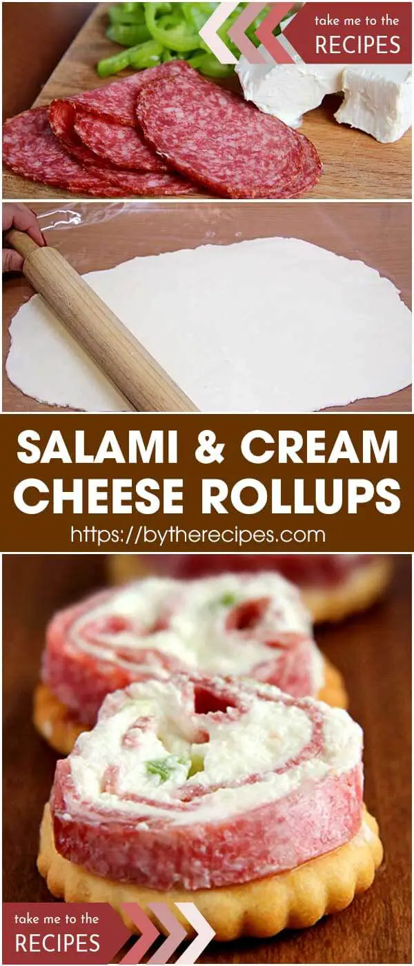 Salami & Cream Cheese Rollups