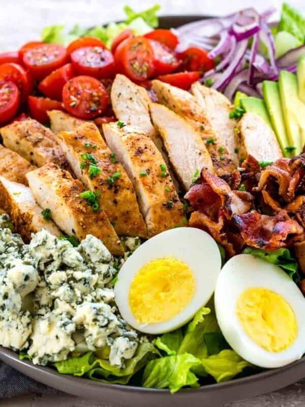 Cobb Salad with Dijon Mustard