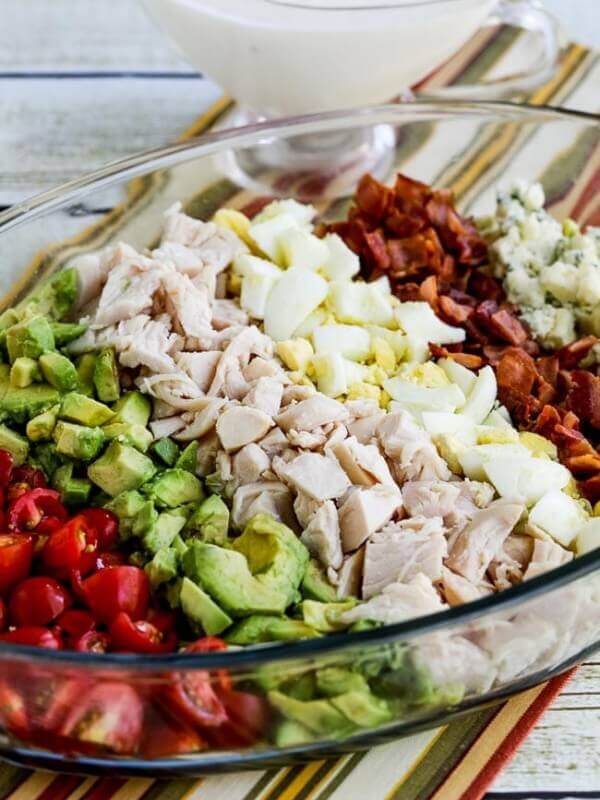 Lettuce-Free Keto Cobb Salad