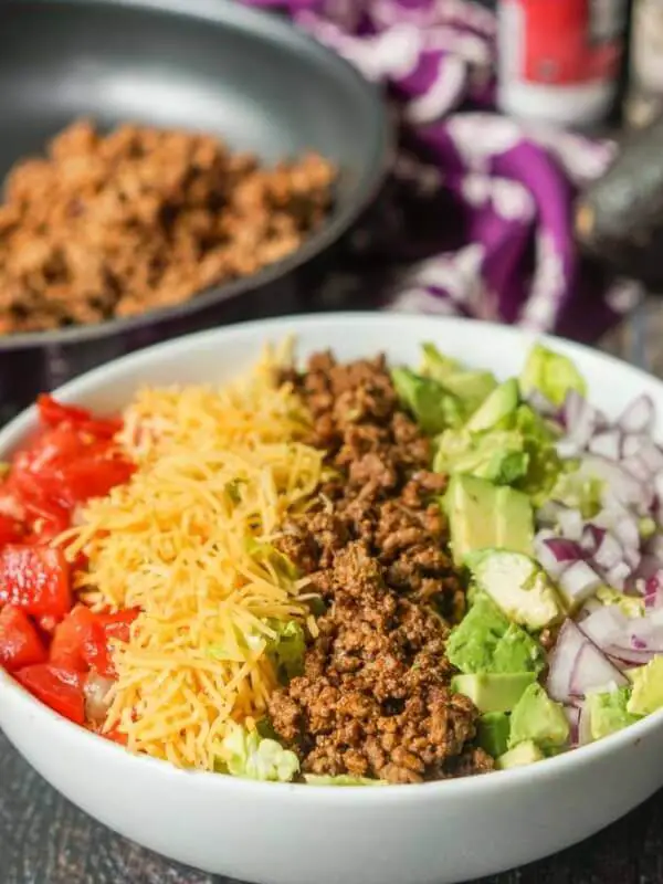 Taco Cobb Salad with Homemade Ranch