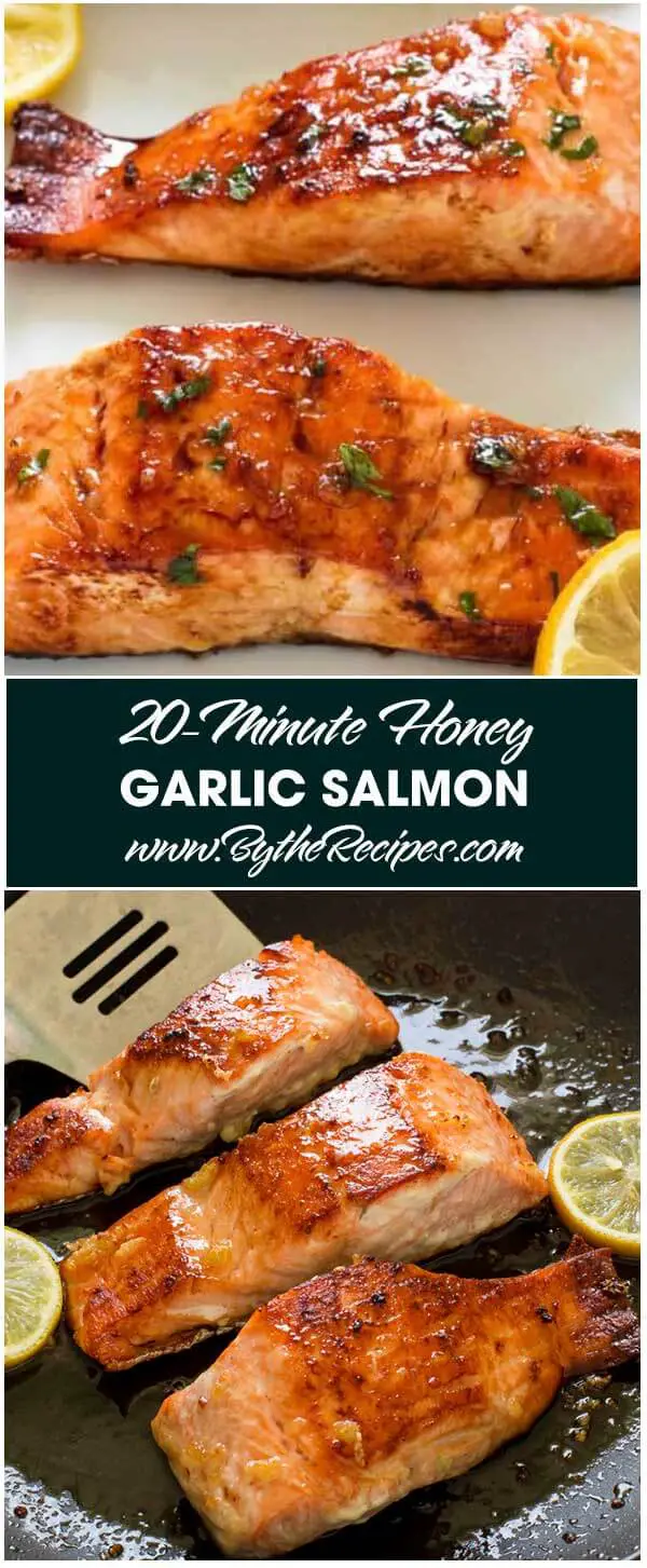 20-Minute Honey Garlic Salmon – By the Recipes