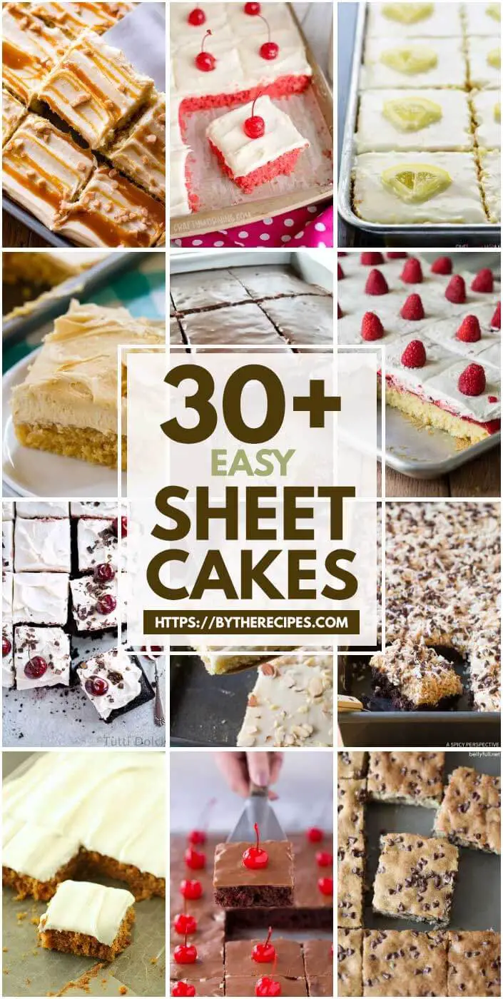30 Easy Yet Delicious Sheet Cakes