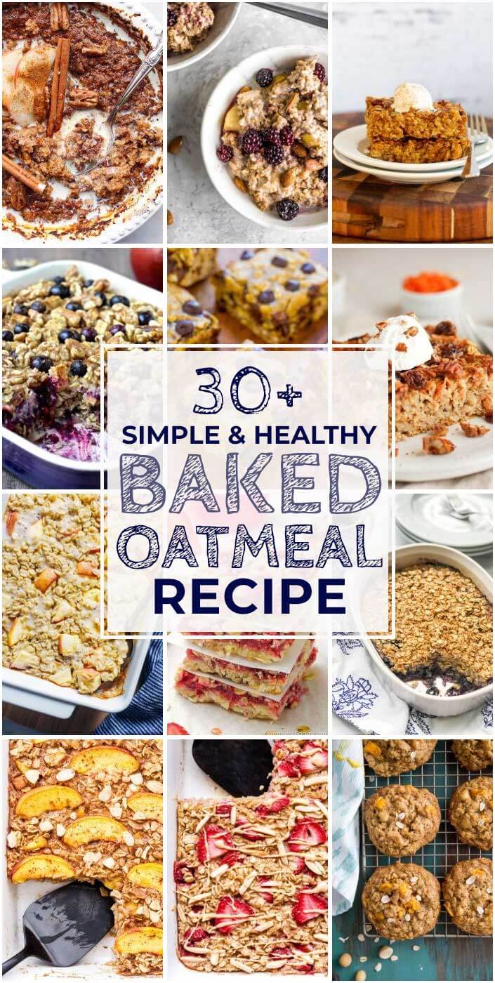 30 Must-Save Recipes For Baked Oatmeal