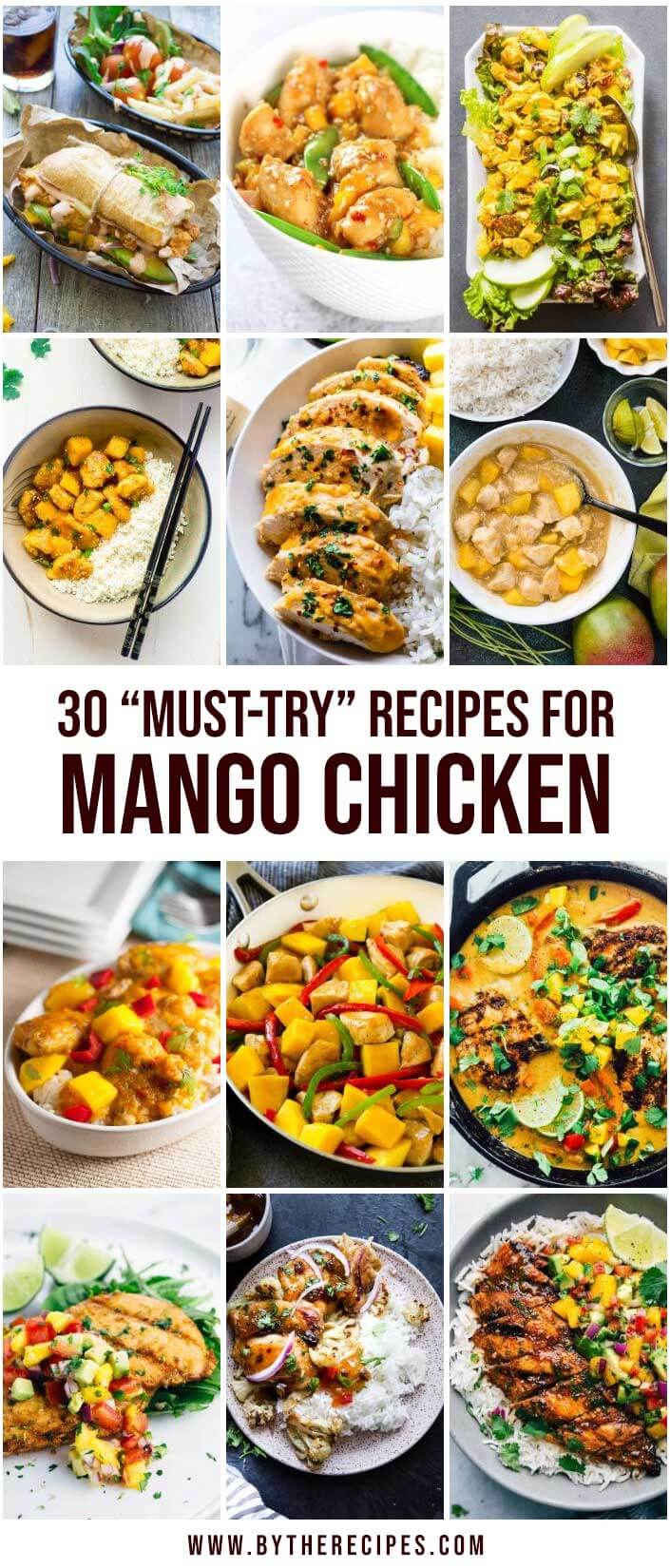 30 “Must-Try” Recipes For Mango Chicken