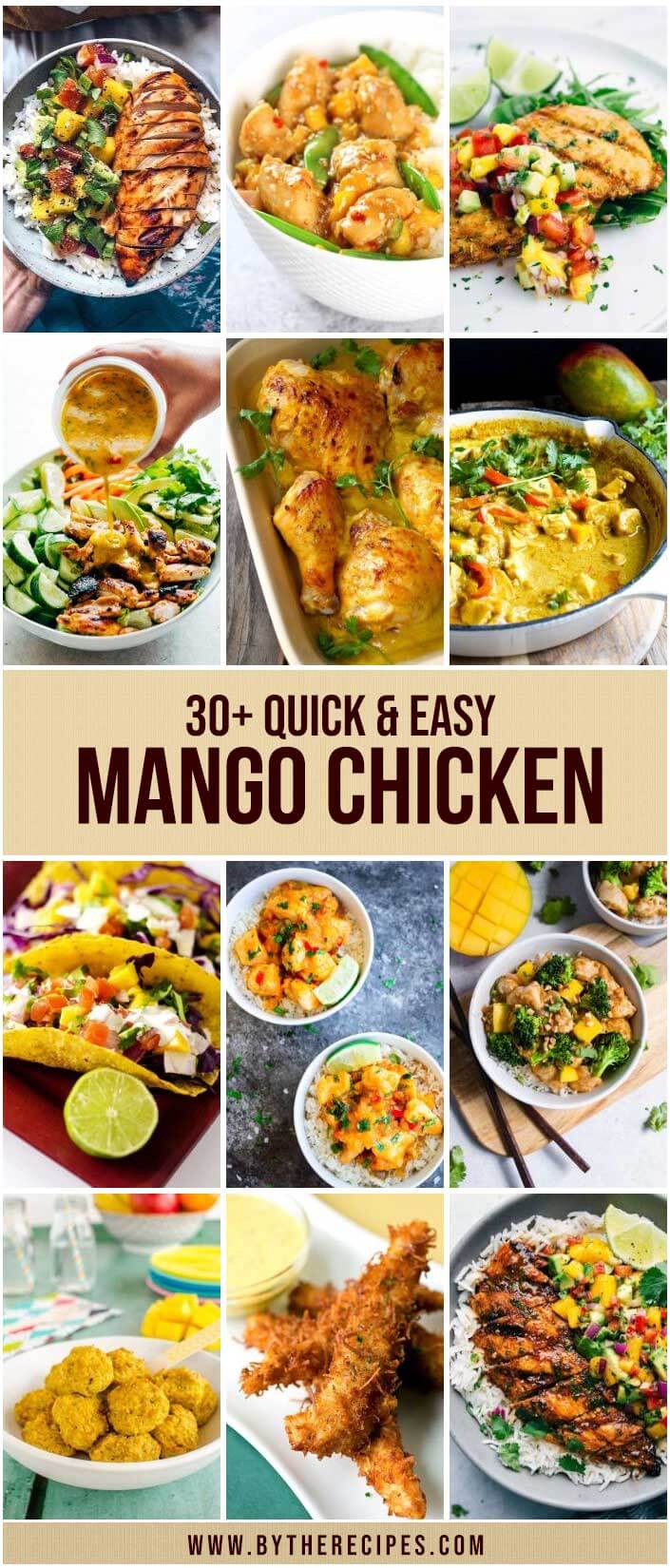 30 “Must-Try” Recipes For Mango Chicken