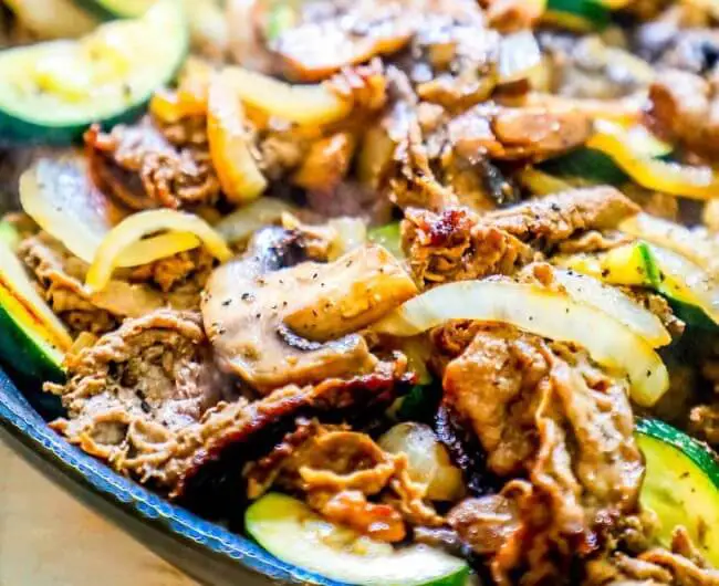 Beef and Zucchini Stir Fry