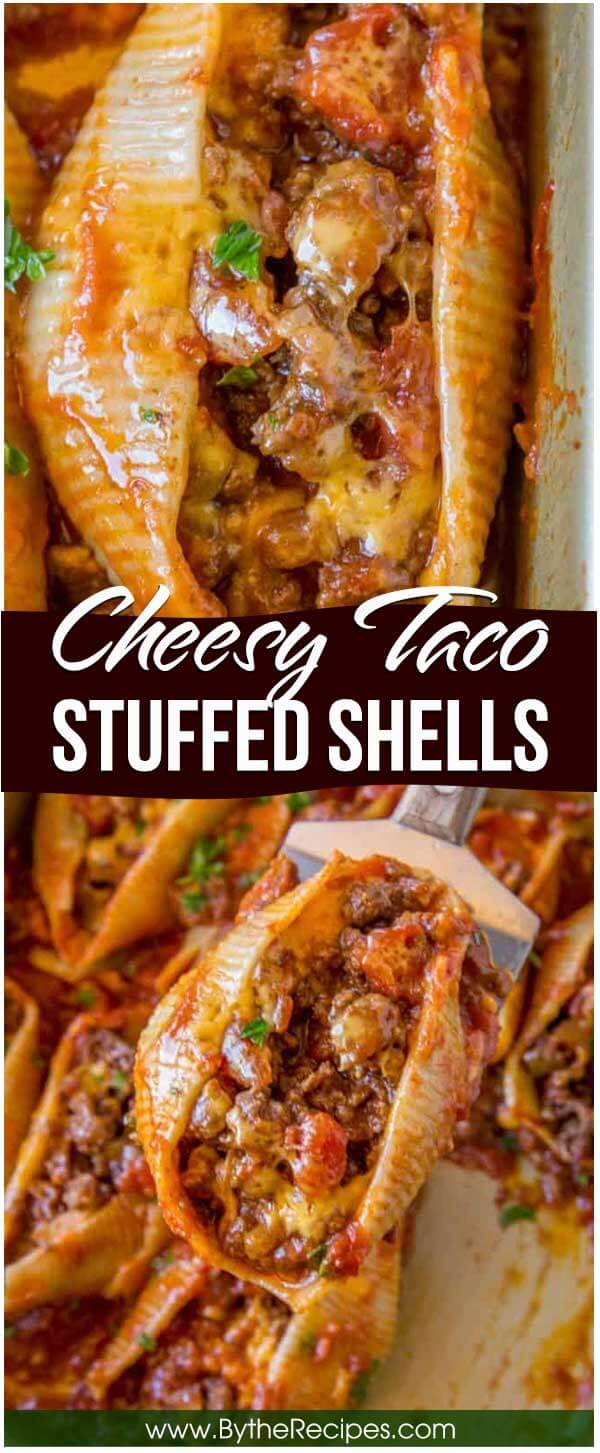 Cheesy Taco Stuffed Shells