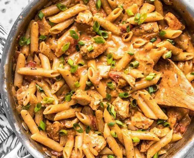 Creamy Cajun Chicken Pasta