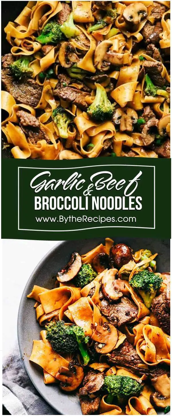 Garlic Beef And Broccoli Noodles
