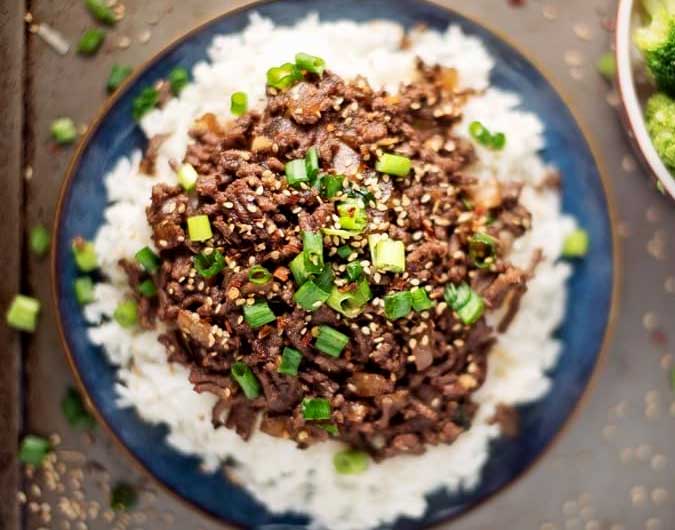 Healthy Asian Beef Bowl