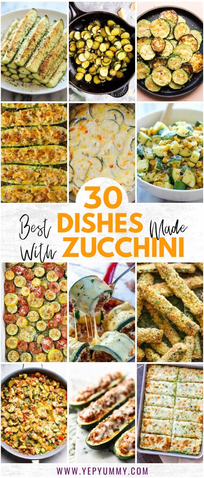 Here Are 30 Best Dishes Made with Zucchini