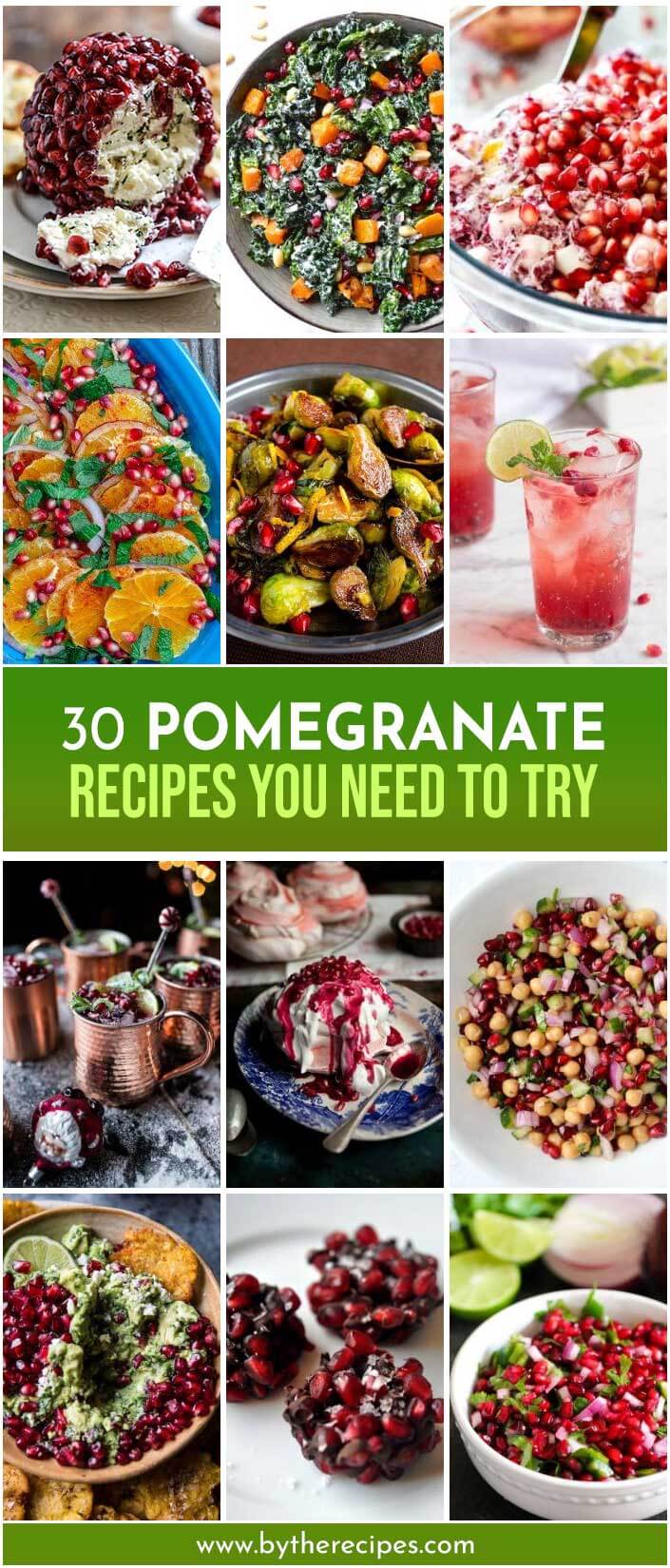 Here Are What To Make with Pomegranate!