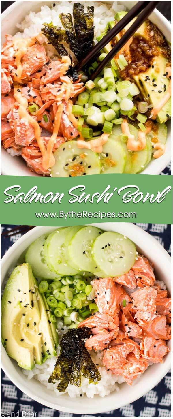 Salmon Sushi Bowl