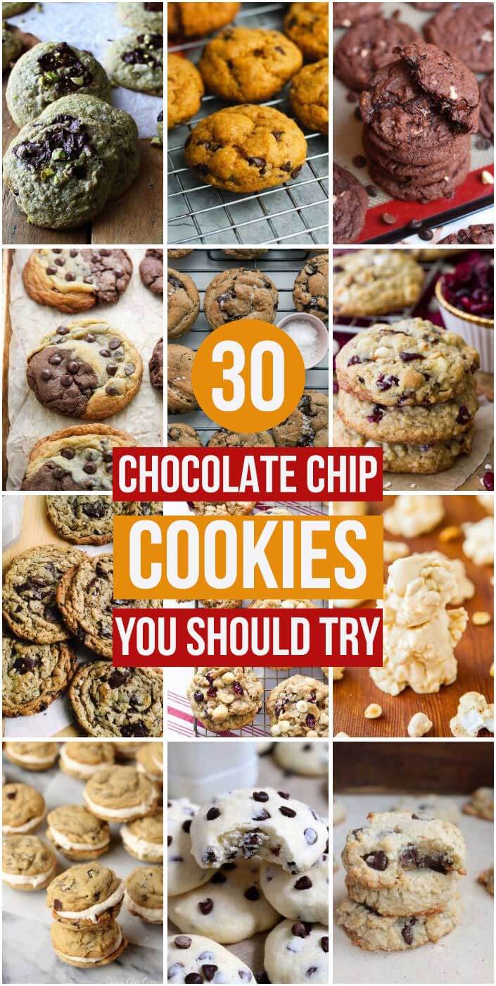 Top 30 Chocolate Chip Cookies You Should Try – By the Recipes