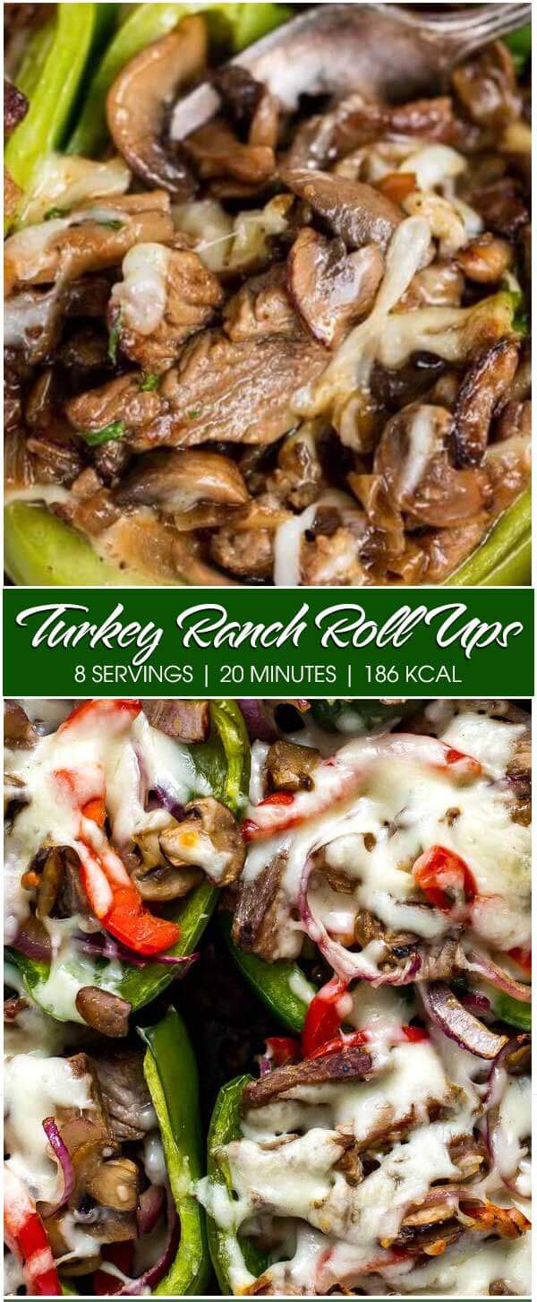 Turkey Ranch Roll Ups