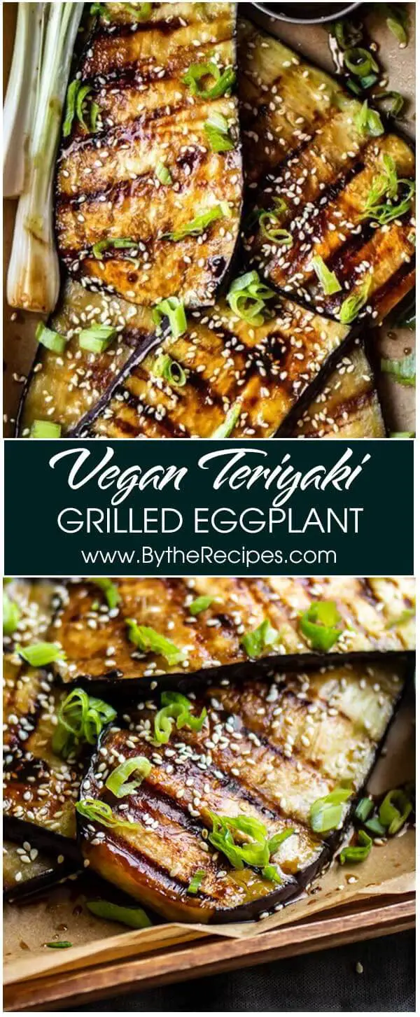 Vegan Teriyaki Grilled Eggplant