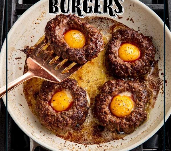 Egg-In-A-Hole Burgers