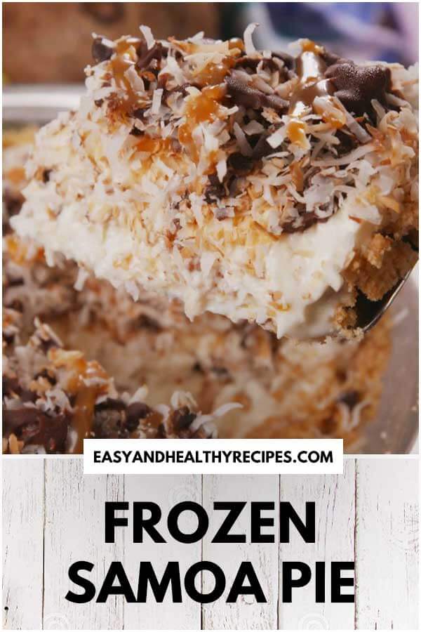 Frozen Samoa Pie - By the Recipes