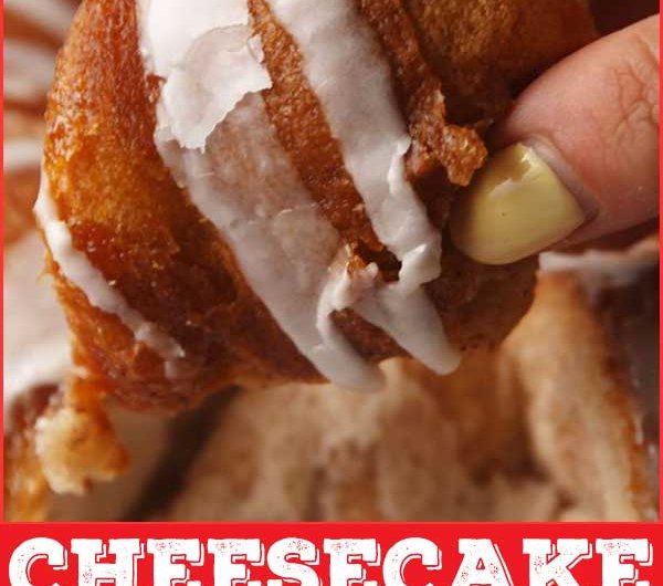 Cheesecake Stuffed Monkey Bread