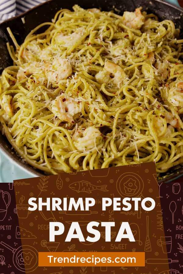 Shrimp Pesto Pasta