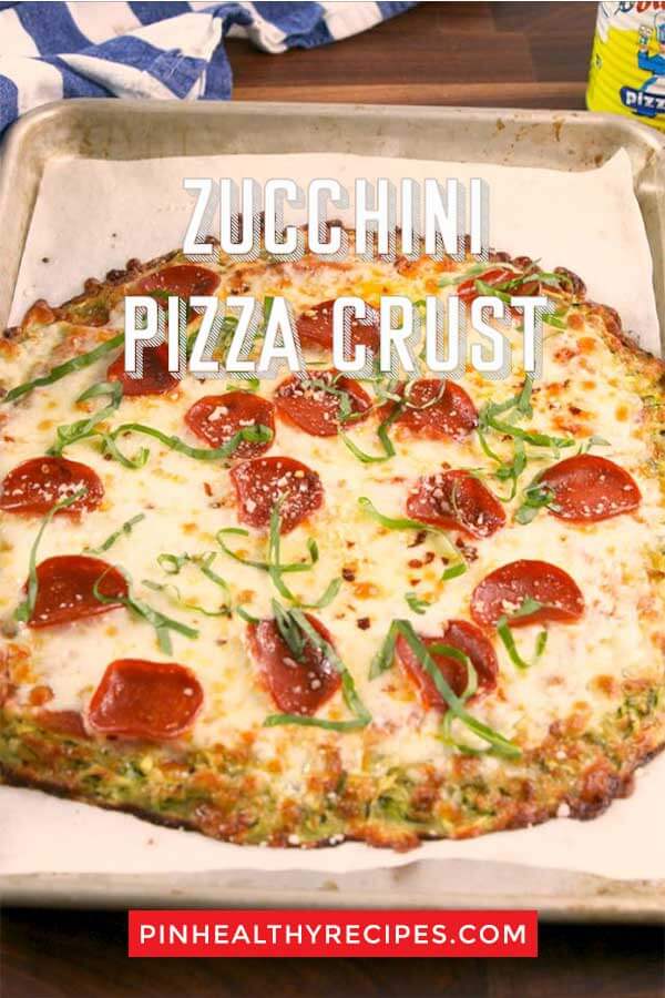 Zucchini Pizza Crust – By the Recipes