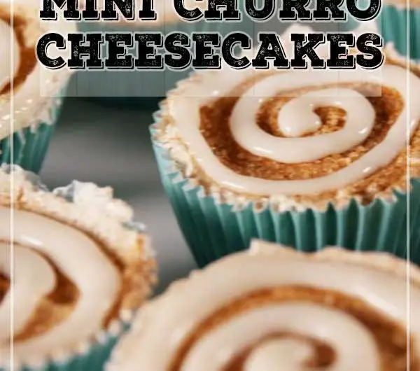Mini Churro Cheesecakes